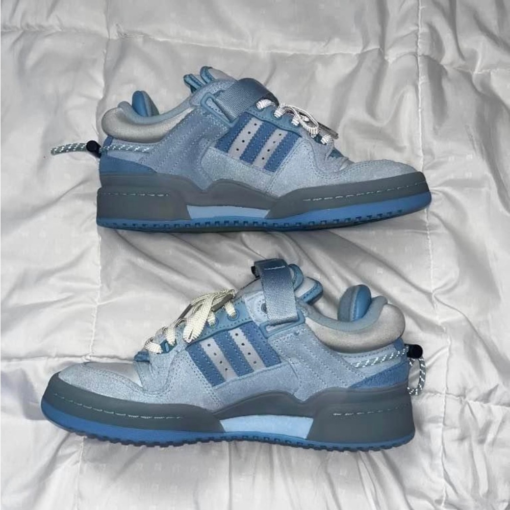 bad bunny adidas forum "blue tint"